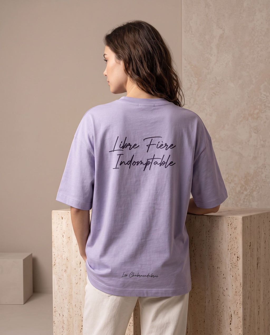 T-shirt unisexe oversize signature 220 g