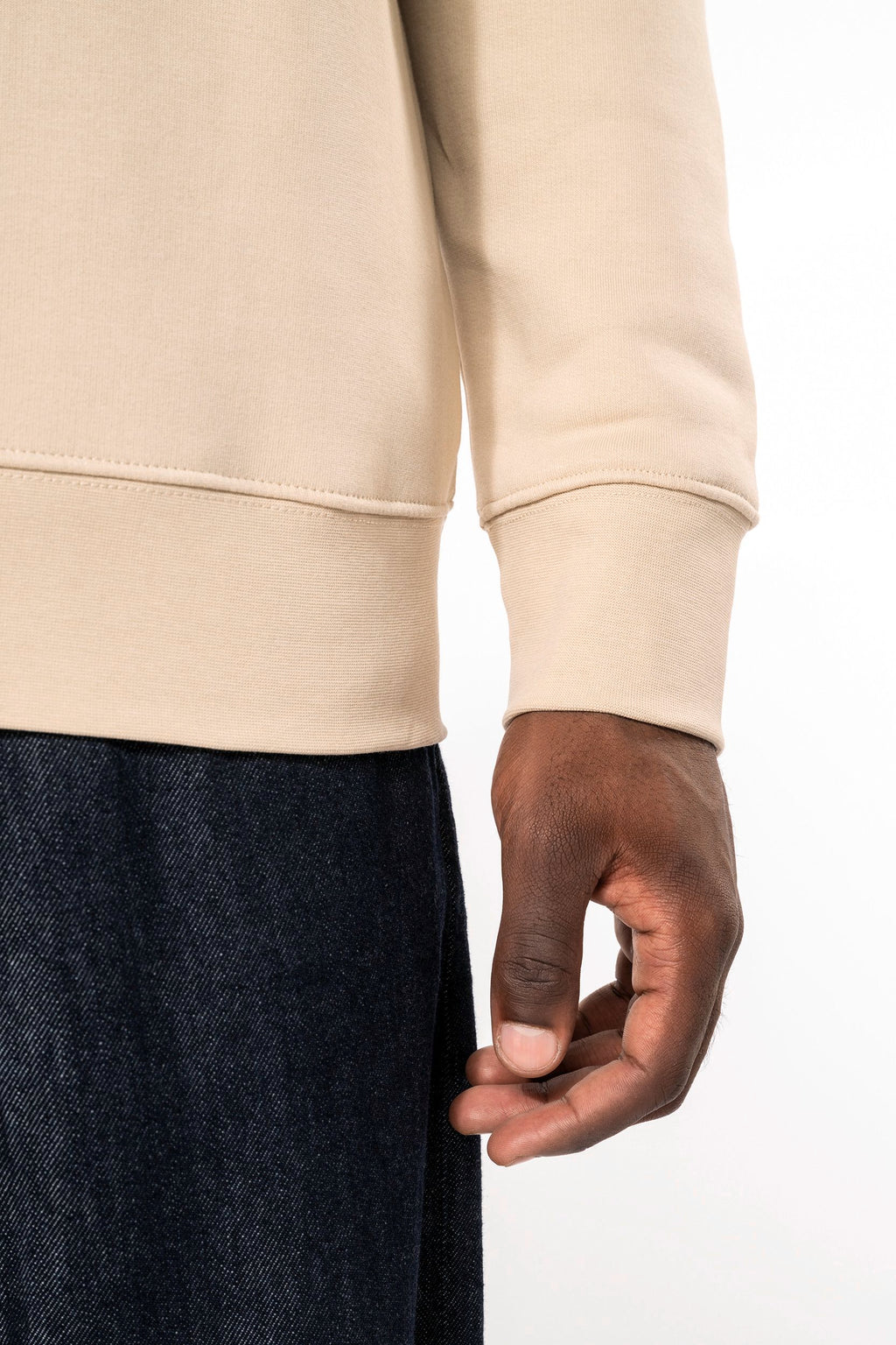 Sweat unisexe col rond coupe droite – coton 280 g