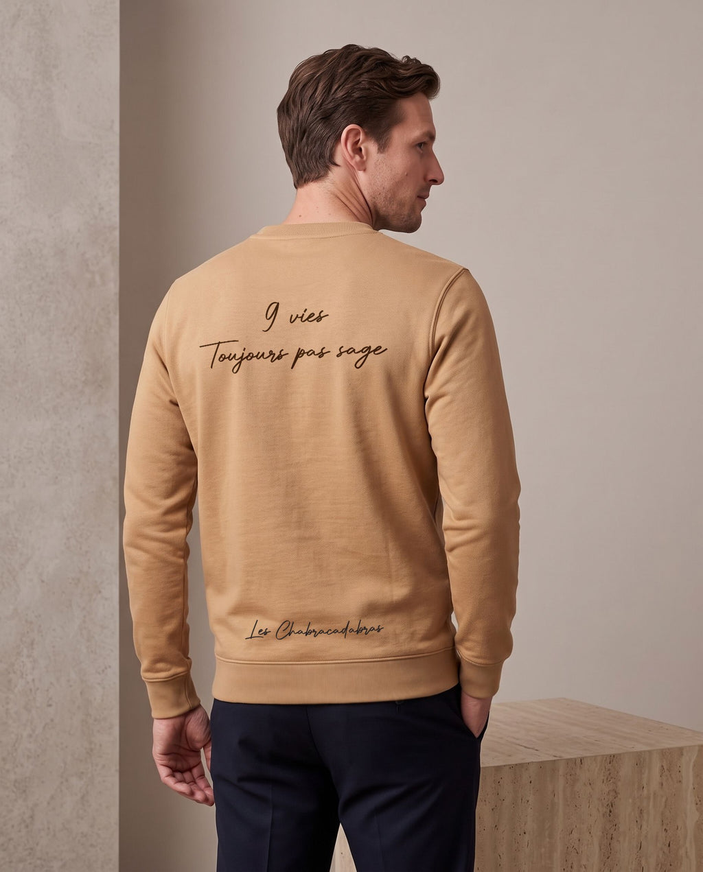 Sweat col rond unisexe – molleton coton 280 g