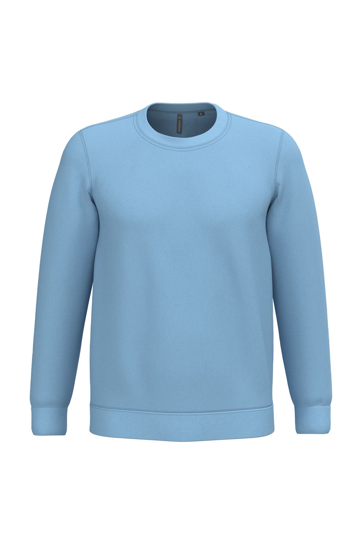 Sweat col rond unisexe – molleton coton 280 g