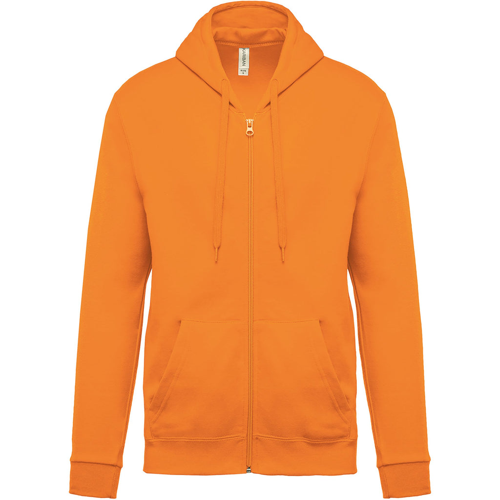 Sweat zippé à capuche unisexe – coton 280 g