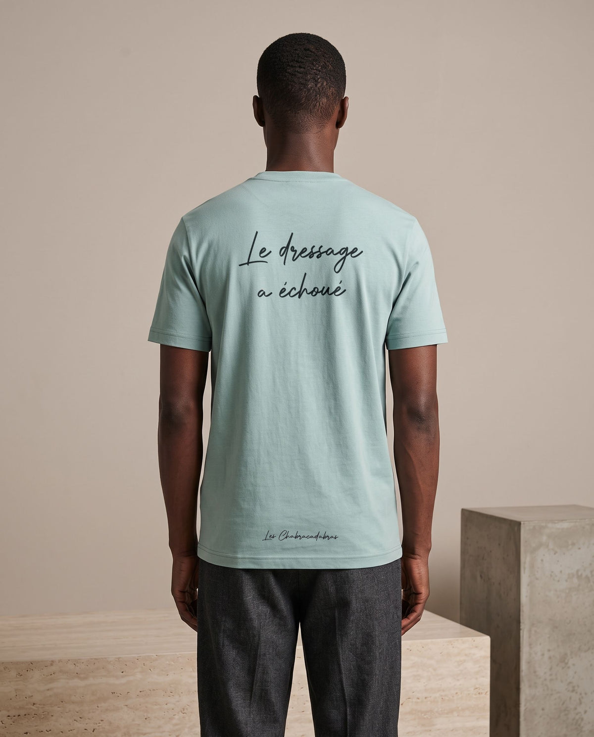 T-shirt unisexe col rond – coton bio 180 g