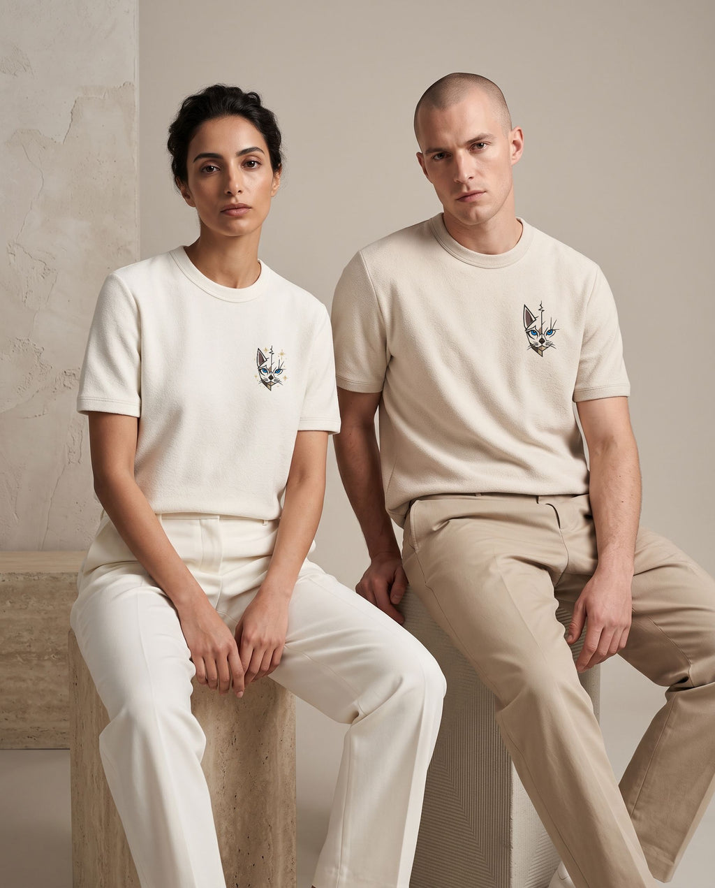 T-shirt unisexe oversize – coton bio 200 g