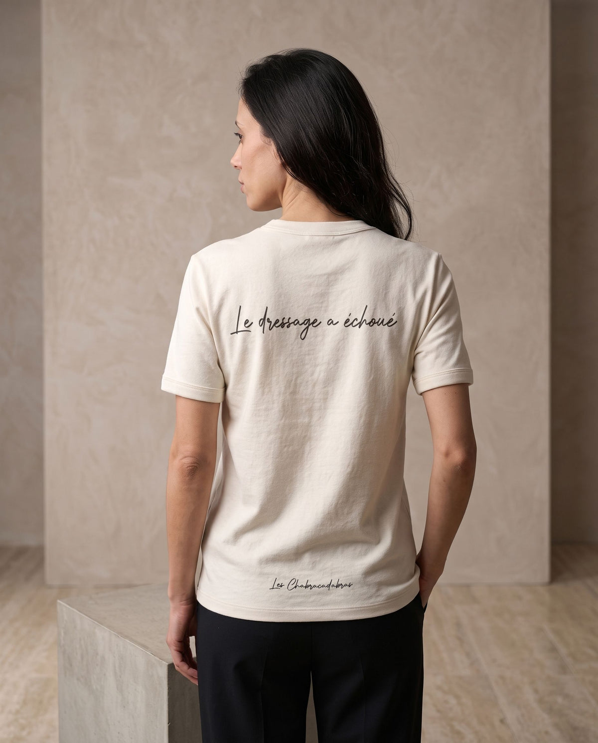 T-shirt unisexe oversize – coton bio 200 g