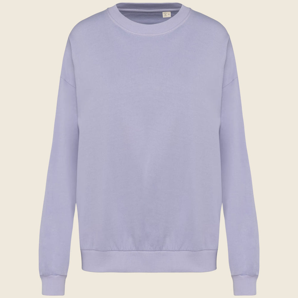 Sweat unisexe oversize – molleton en coton biologique 280 g