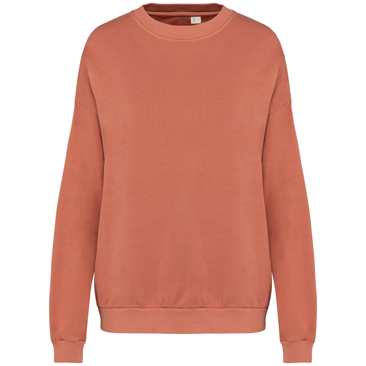 Sweat unisexe oversize – molleton en coton biologique 280 g