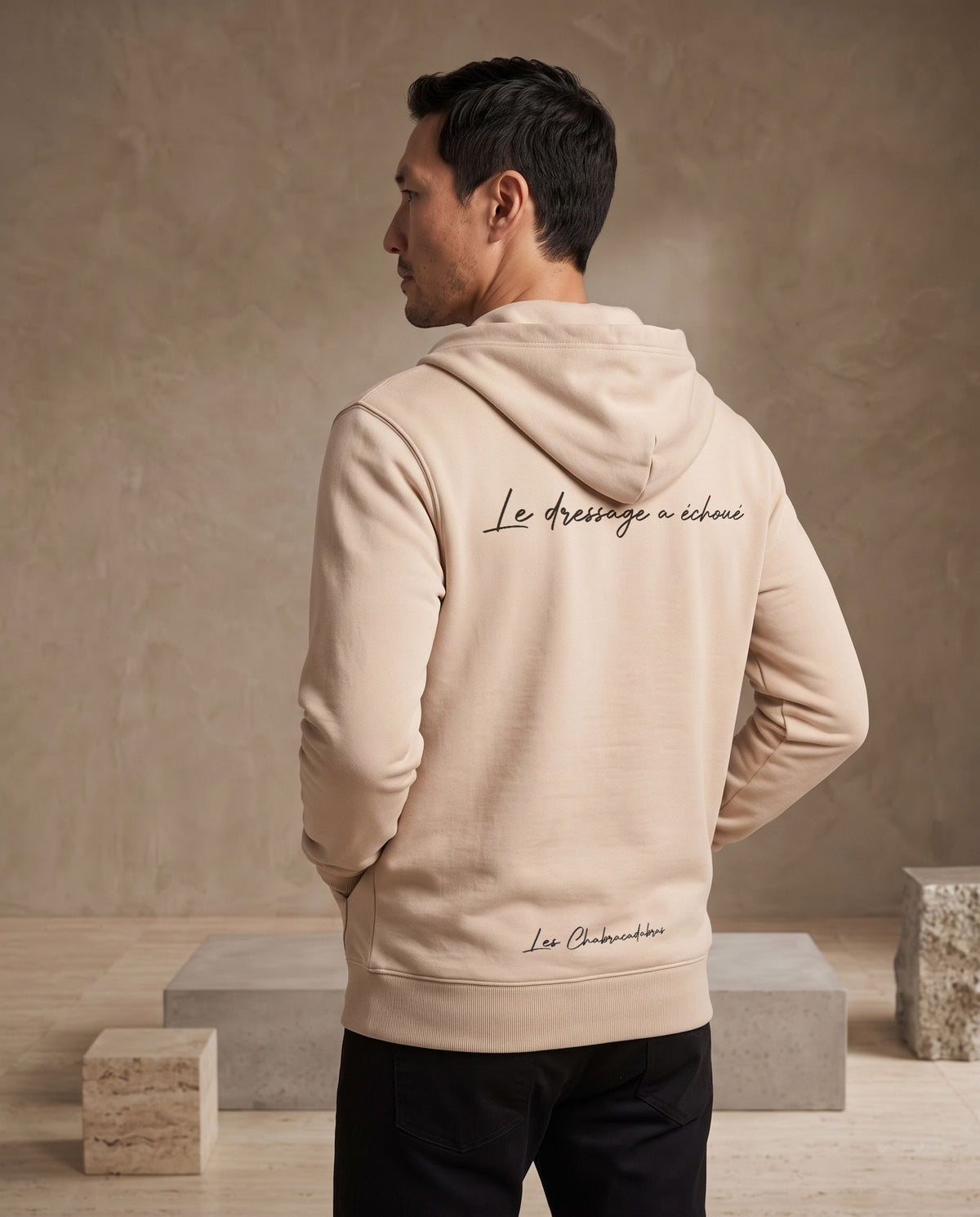 Sweat zippé à capuche unisexe molleton épais 280 g