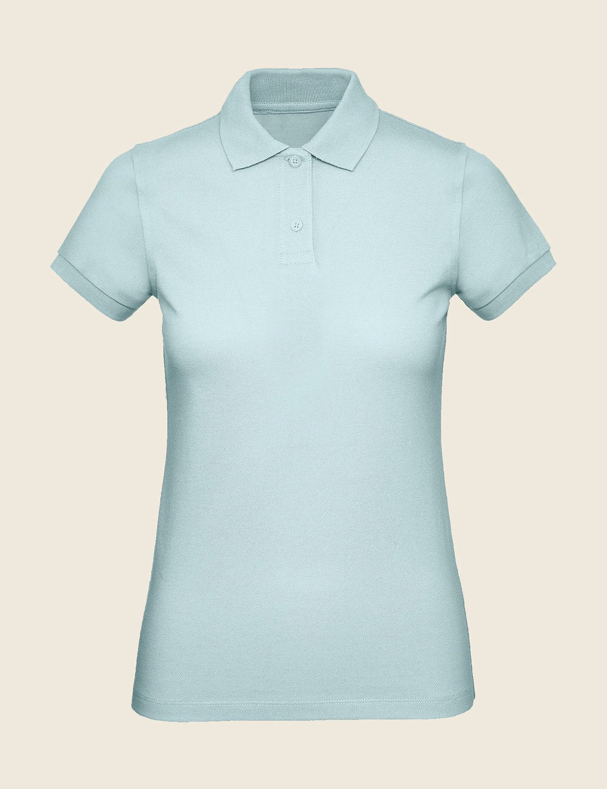 Polo femme 2 boutons – coton biologique 170 g