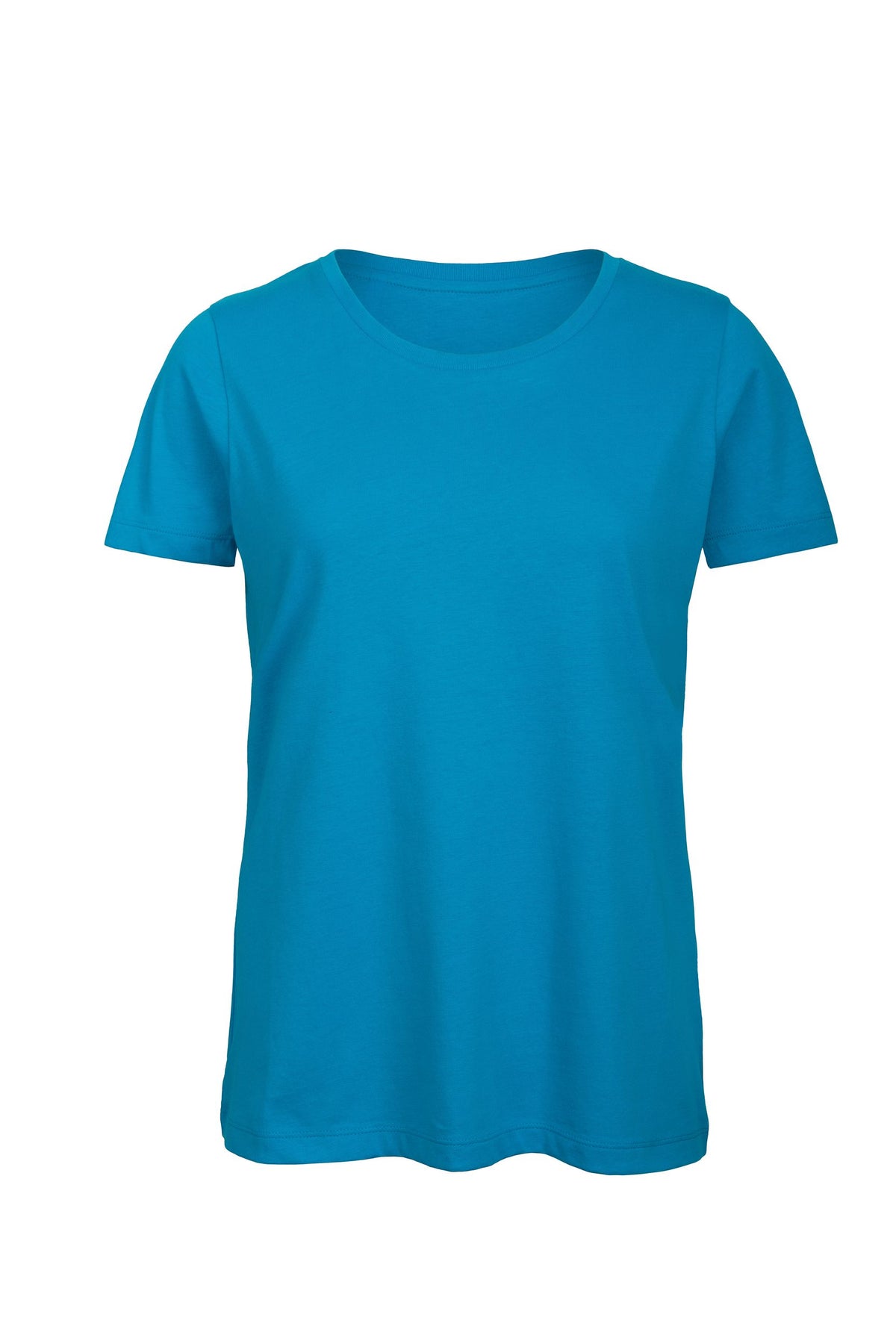 T-shirt femme col rond léger – coton biologique 140 g