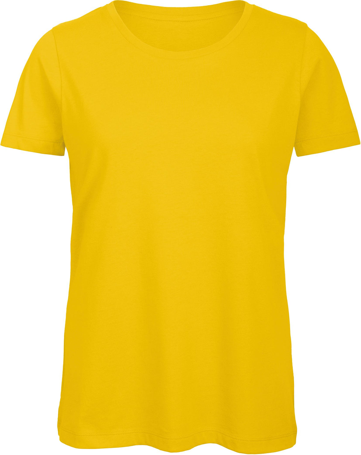 T-shirt femme col rond léger – coton biologique 140 g