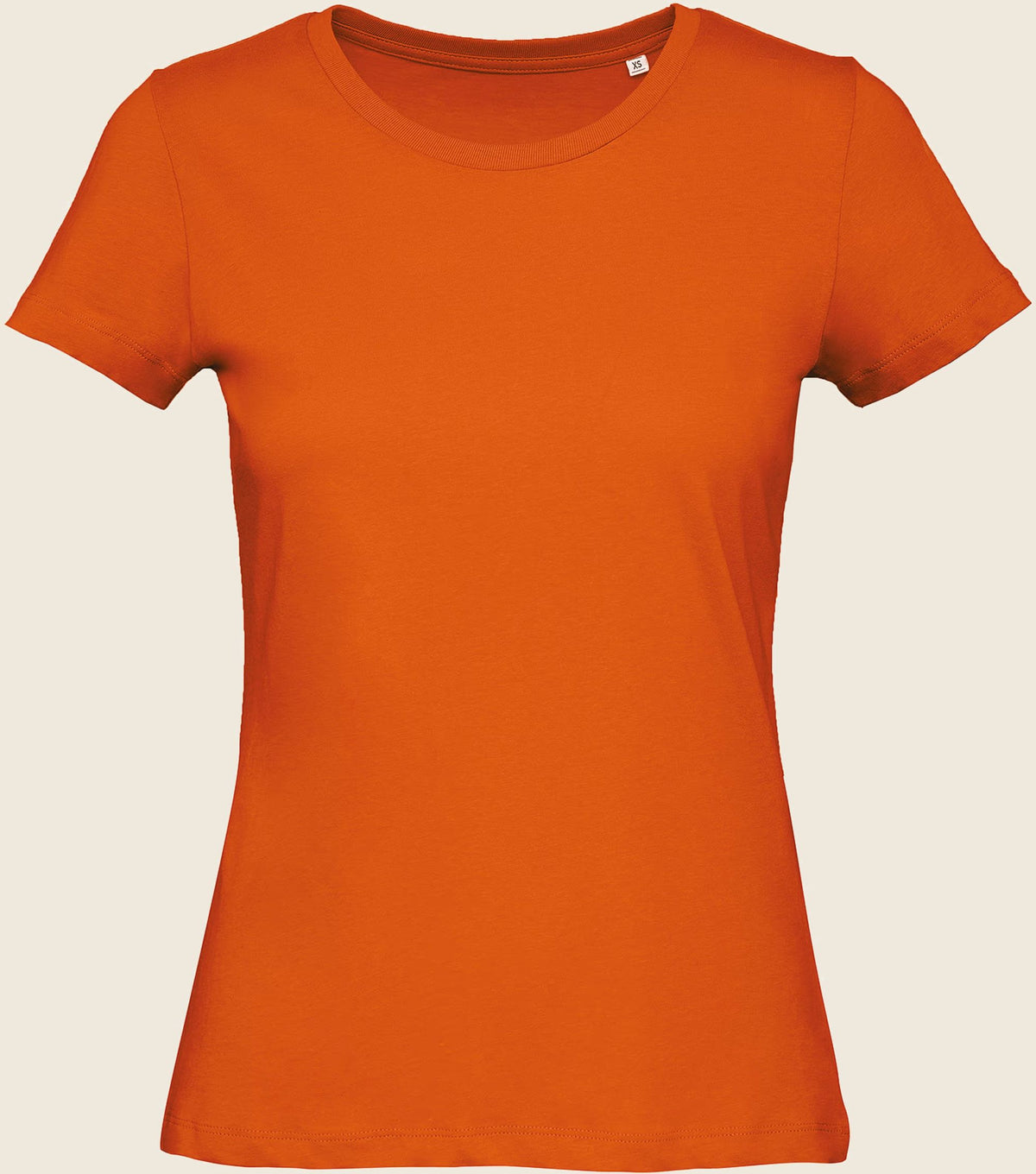 T-shirt femme col rond léger – coton biologique 140 g