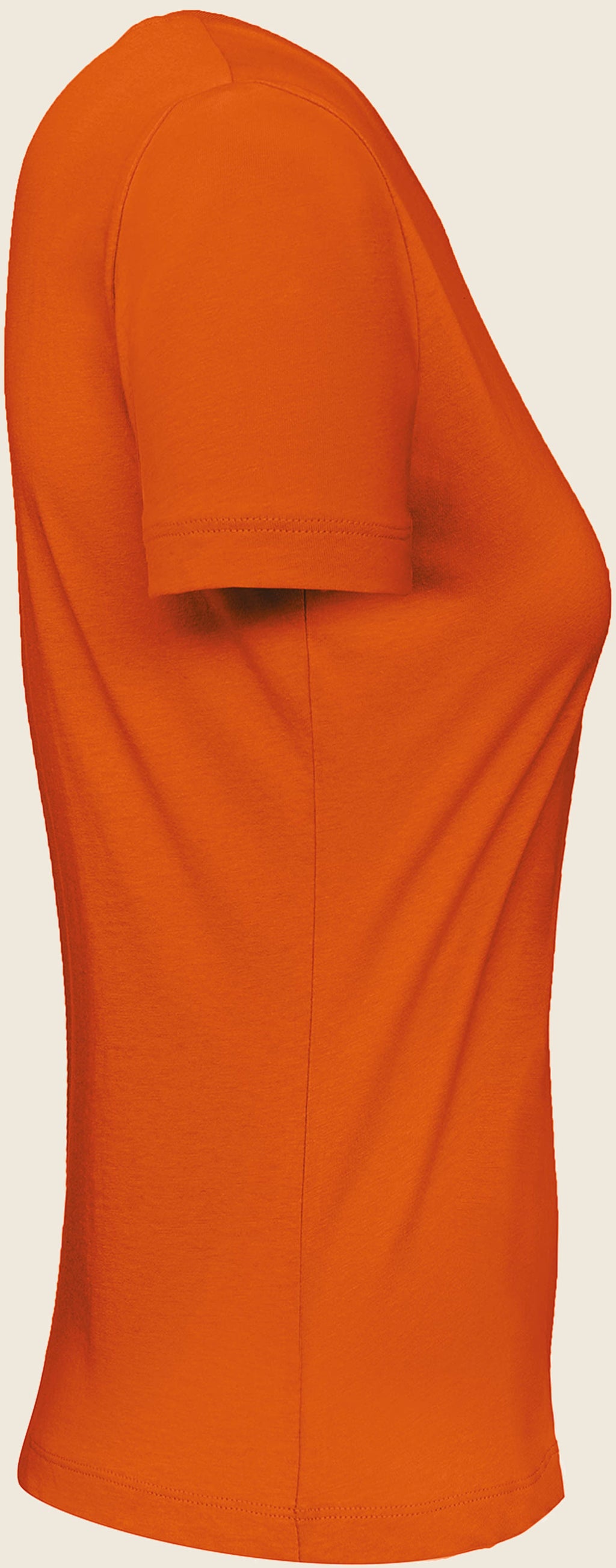 T-shirt femme col rond léger – coton biologique 140 g