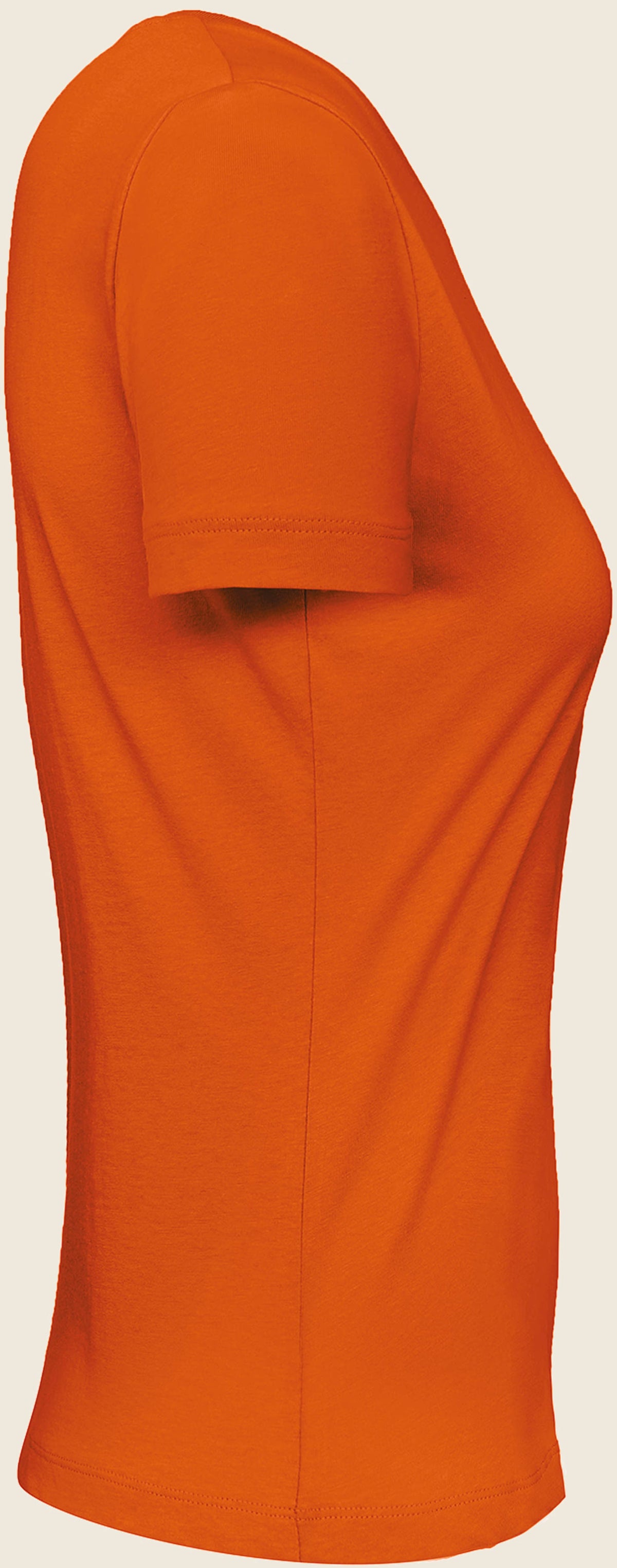 T-shirt femme col rond léger – coton biologique 140 g