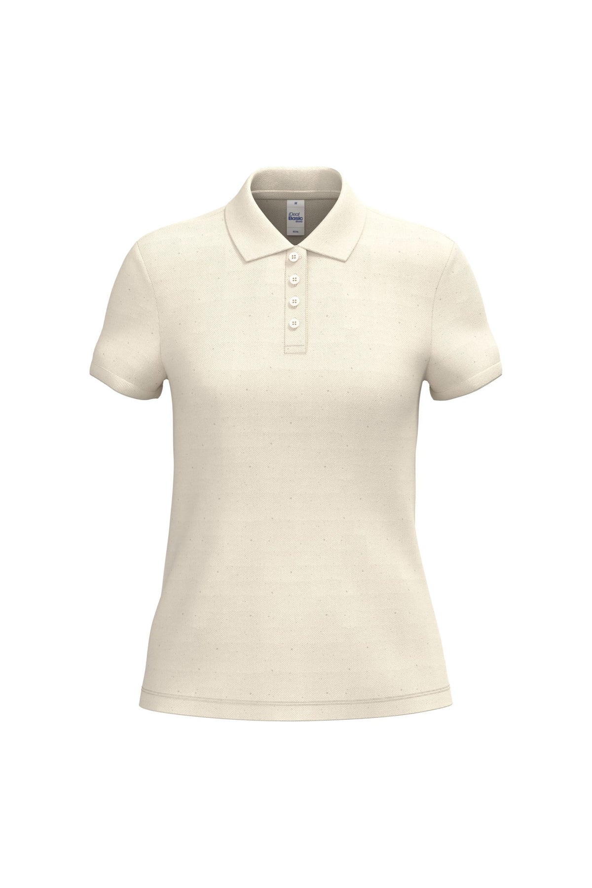 Polo femme 4 boutons – maille piquée coton 180 g