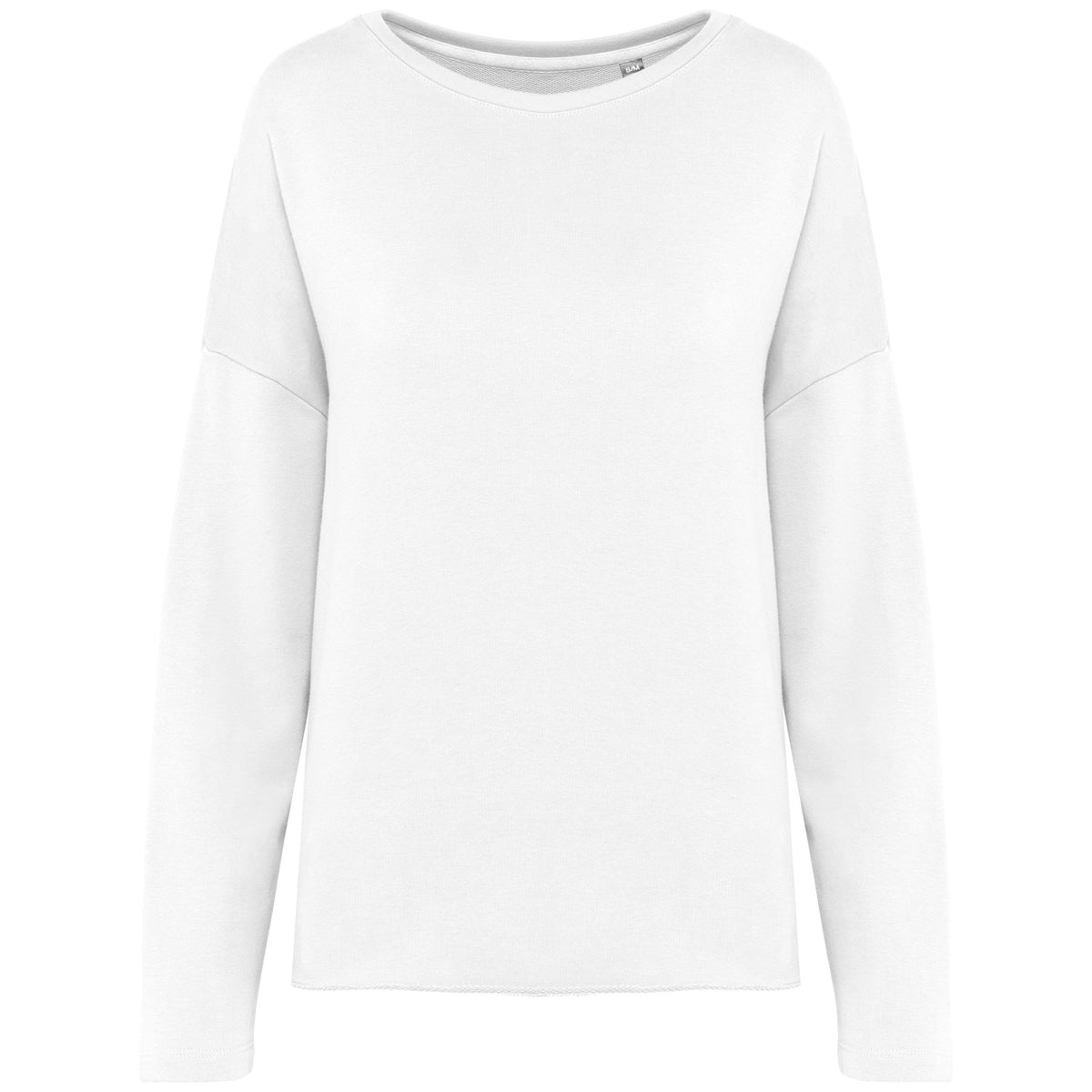 Sweat femme col rond coupe ample – coton 270 g
