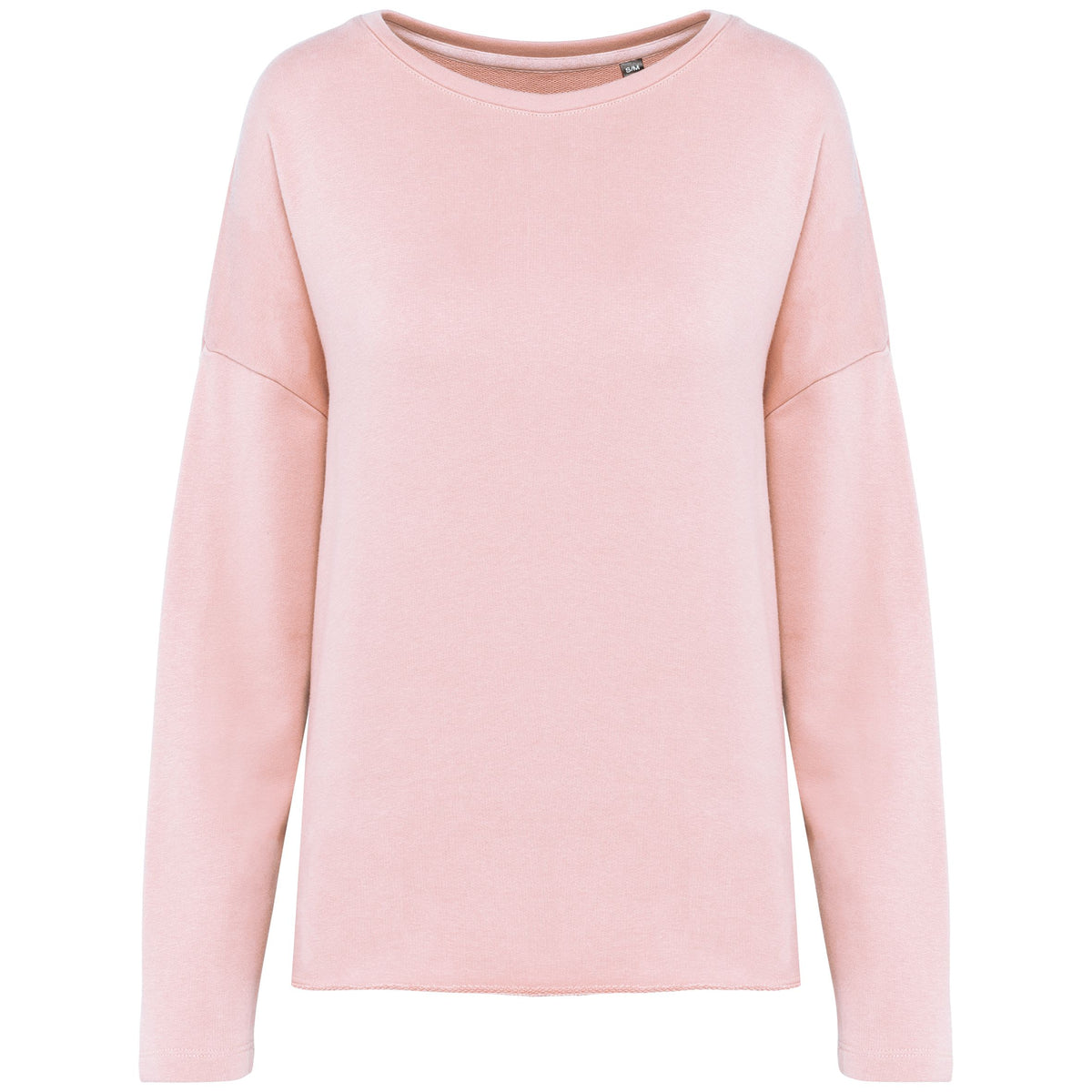 Sweat femme col rond coupe ample – coton 270 g