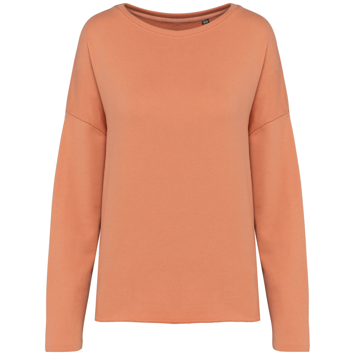 Sweat femme col rond coupe ample – coton 270 g