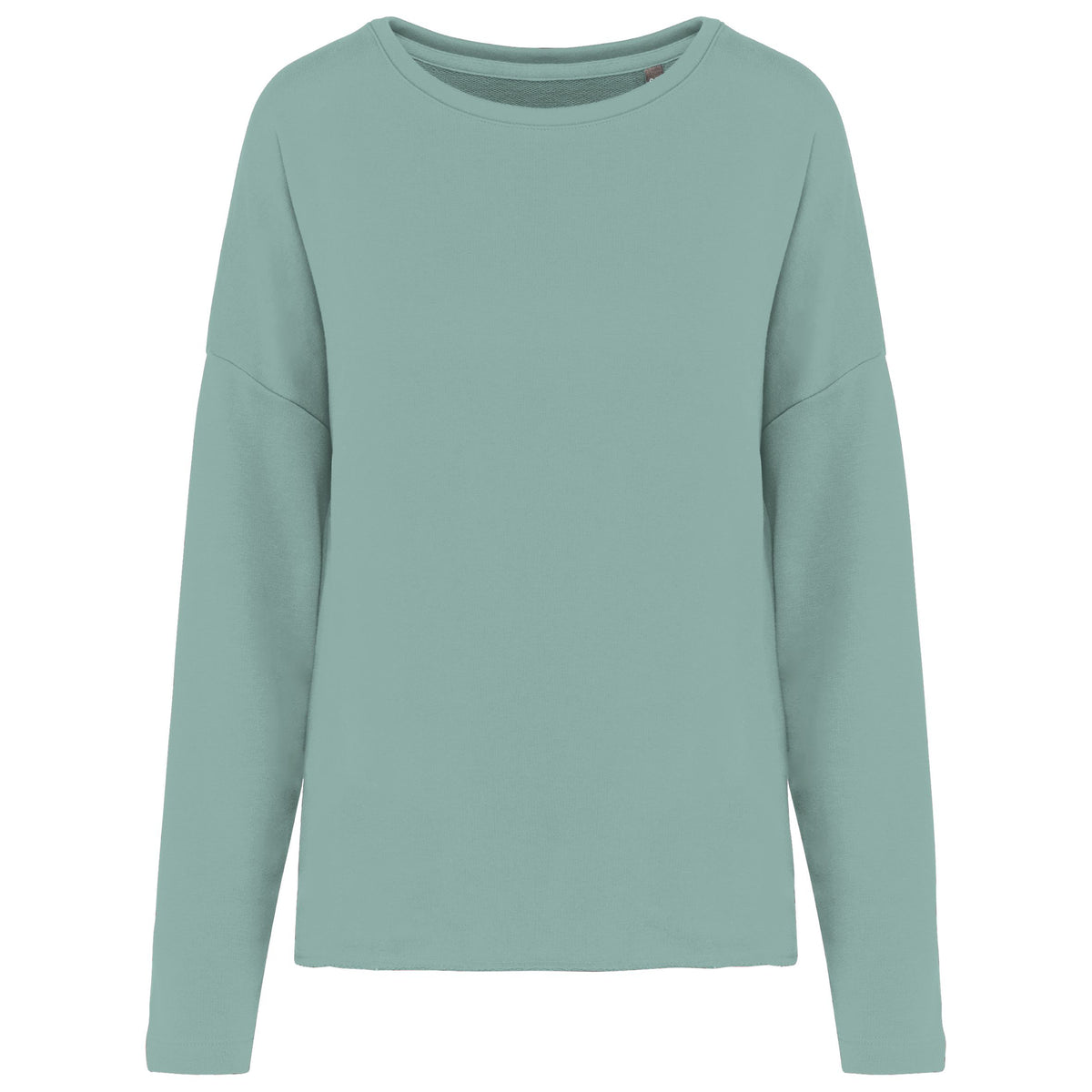 Sweat femme col rond coupe ample – coton 270 g