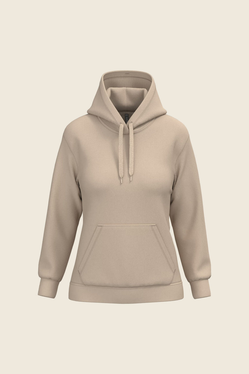 Sweat à capuche femme – coton peigné 280 g
