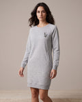 Robe sweat femme ample – molleton coton biologique 270 g