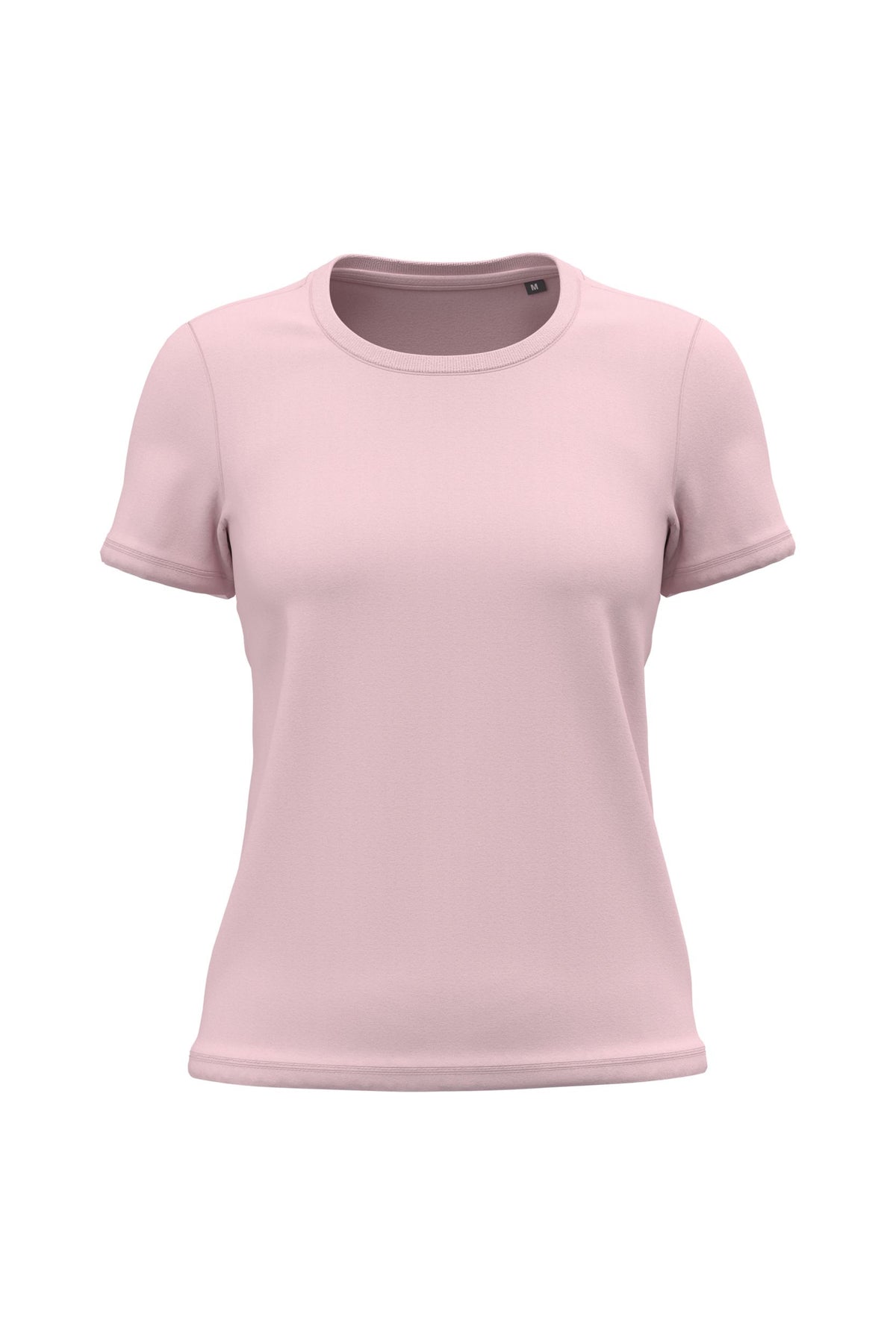 T-shirt femme col rond coupe droite – coton biologique 185 g