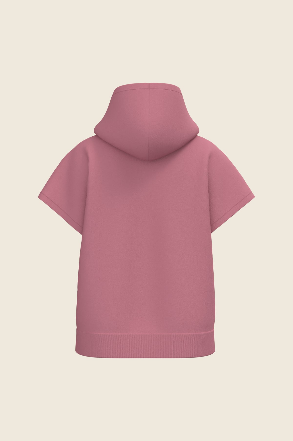 Sweat à capuche femme oversize épais – coton biologique 300 g