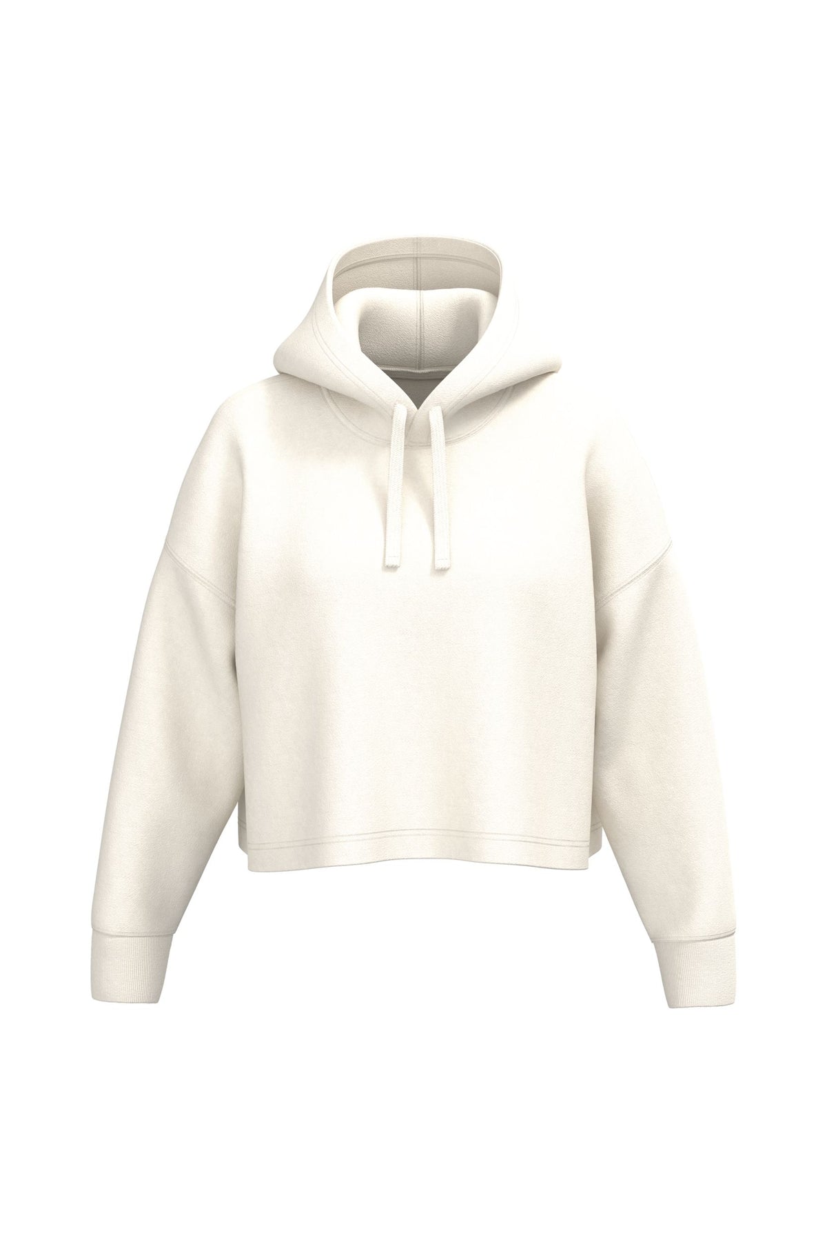 Sweat à capuche femme court – coton 270 g