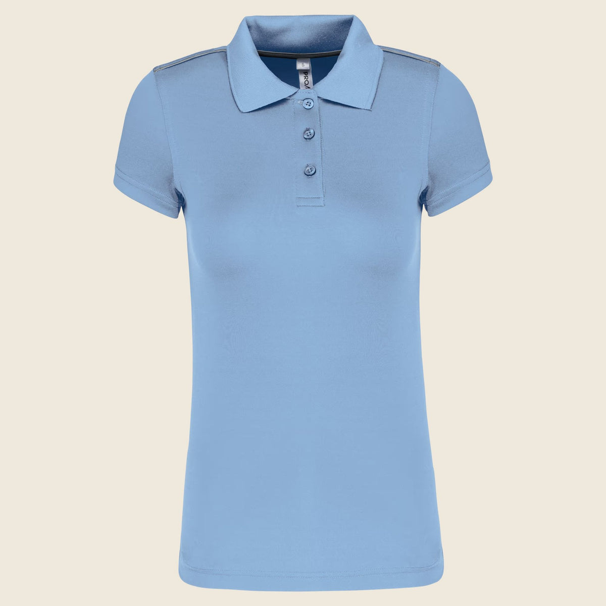 Polo de sport femme 3 boutons – 155 g