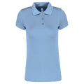 Polo de sport femme 3 boutons – 155 g