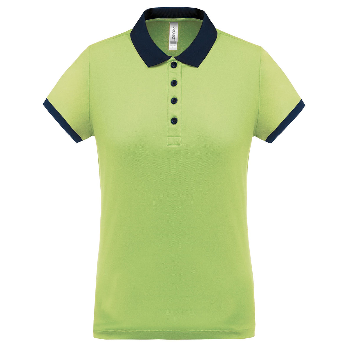 Polo de sport femme piqué 4 boutons – 180 g