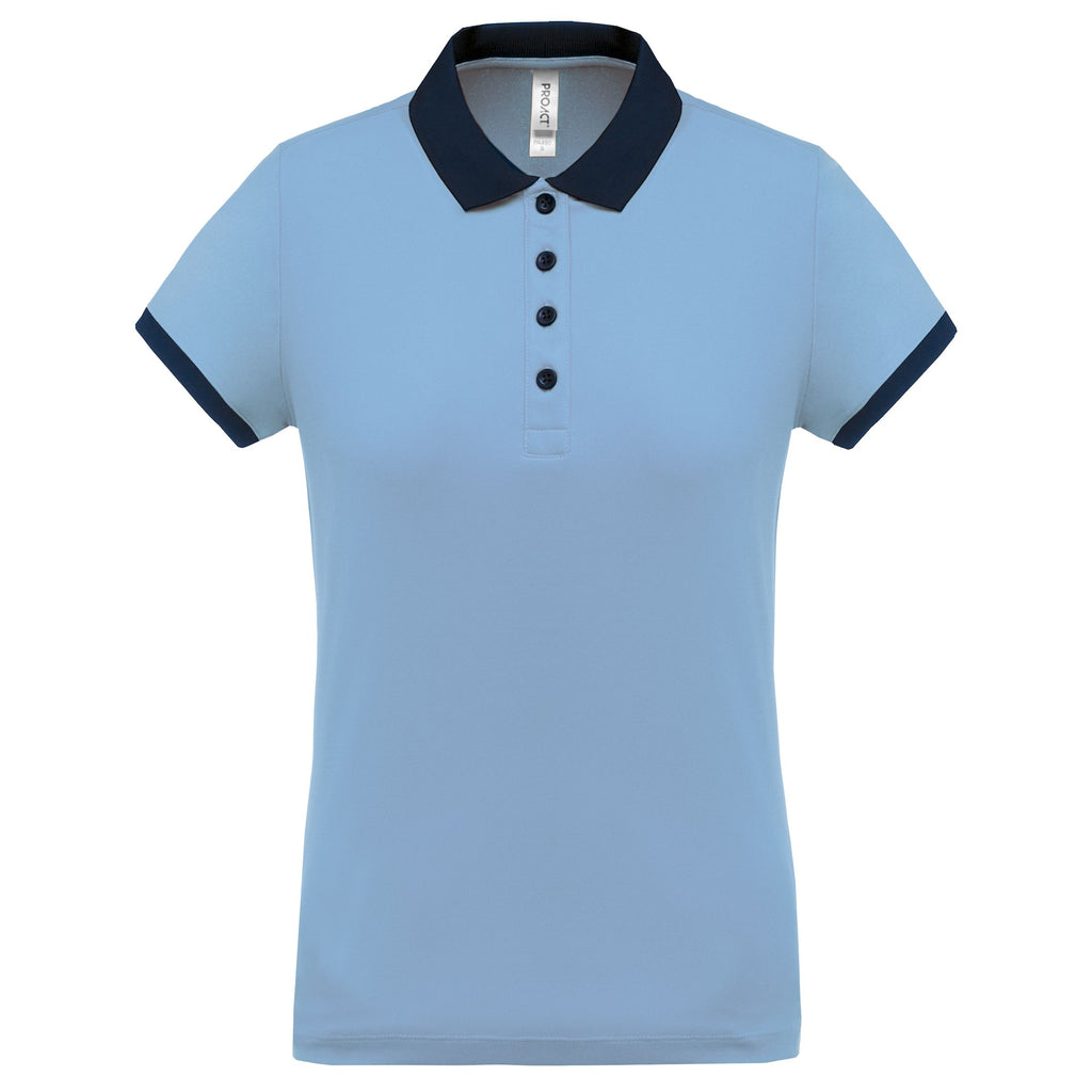 Polo de sport femme piqué 4 boutons – 180 g