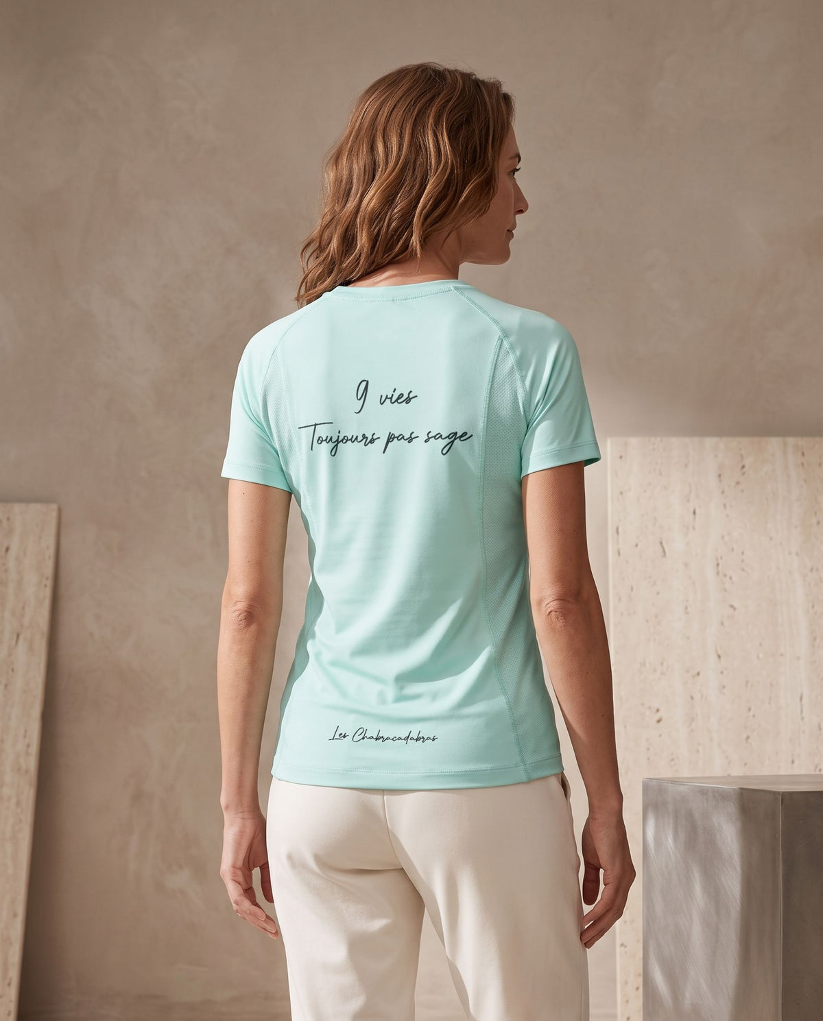 T-shirt de sport femme – coupe droite 130 g