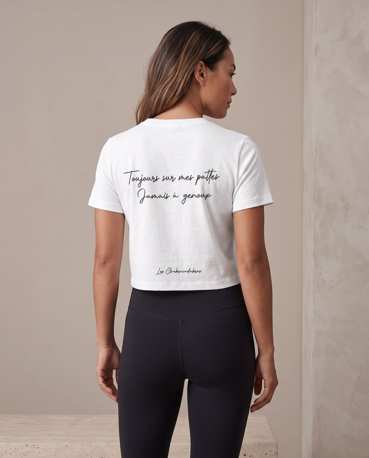 T-shirt court de sport femme – 130 g